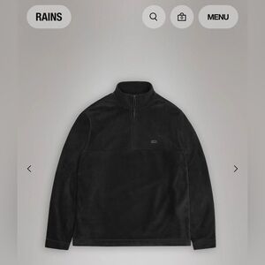 Men’s RAINS Addis Fleeco Half Zip NWT